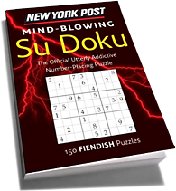 Win a New York Post: Shocking, Electrifying and Mind Blowing Sudoku book!